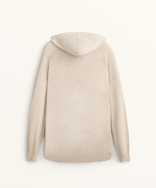 FINE KNIT HOODED JUMPER- Заказать в России