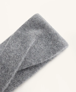 100% CASHMERE 9.5CM HEADBAND- Заказать в России