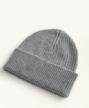 100% CASHMERE KNIT HAT- Заказать в России