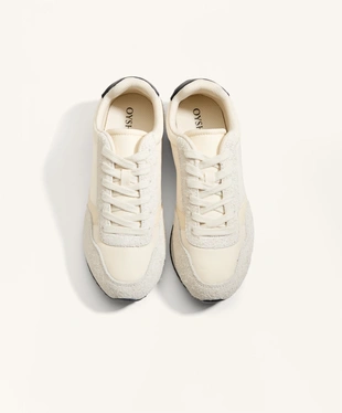 CONTRAST SOLE NYLON TRAINERS- Заказать в России
