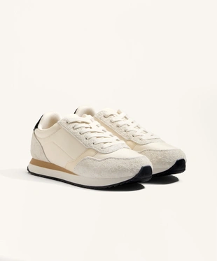 CONTRAST SOLE NYLON TRAINERS- Заказать в России