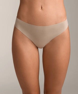 5 POLYAMIDE BLEND INVISIBLE THONGS- Заказать в России