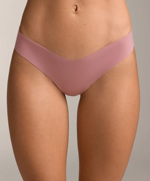 5 V-CUT INVISIBLE POLYAMIDE BLEND THONGS- Заказать в России