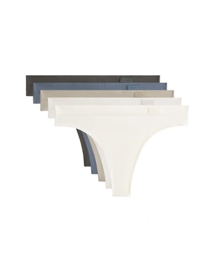 5 SEAMLESS SOFT TOUCH THONGS- Заказать в России
