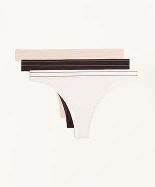 3 SEAMLESS SOFT TOUCH THONGS- Заказать в России