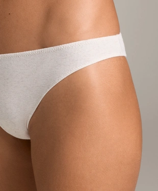 5 RIB COTTON BLEND BRAZILIAN BRIEFS- Заказать в России