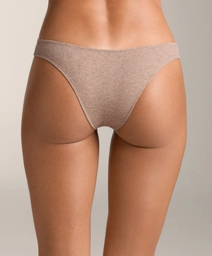 5 RIB COTTON BLEND BRAZILIAN BRIEFS- Заказать в России