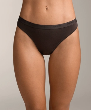 3 COTTON BLEND LOGO BRAZILIAN BRIEFS- Заказать в России