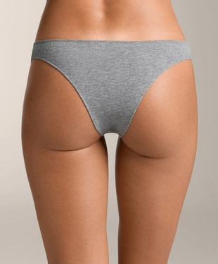 5 RIB COTTON BLEND BRAZILIAN BRIEFS- Заказать в России