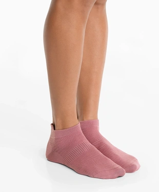 3 PAIRS OF SNEAKER SOCKS WITH TONGUE IN POLYAMIDE BLEND- Заказать в России