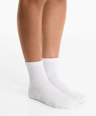 3 PAIRS OF QUARTER-LENGTH SPORTS COTTON-BLEND SOCKS- Заказать в России