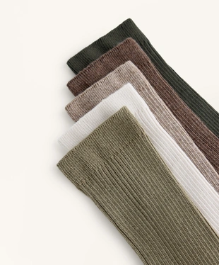 5 PAIRS OF CLASSIC COTTON BLEND SOCKS- Заказать в России