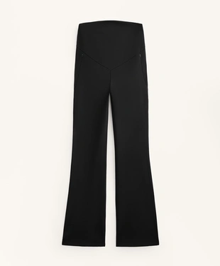 WARM FLARE MATERNITY TROUSERS- Заказать в России