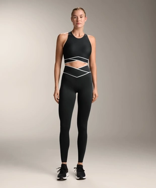 PERFECT-ADAPT ANKLE-LENGTH LEGGINGS WITH CROSSOVER V-CUT WAIST- Заказать в России