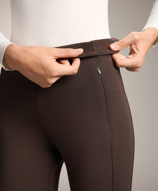WARM HIGH-RISE ANKLE-LENGTH LEGGINGS WITH POCKETS 70 CM- Заказать в России