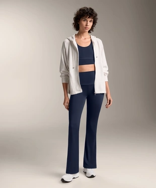 COMFORTLUX HIGH-RISE FLARE TROUSERS- Заказать в России