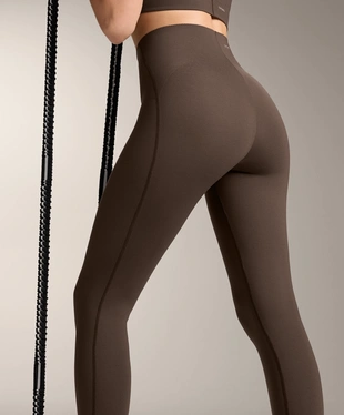 HIGH RISE COMPRESSIVE CORE CONTROL ANKLE-LENGTH LEGGINGS- Заказать в России