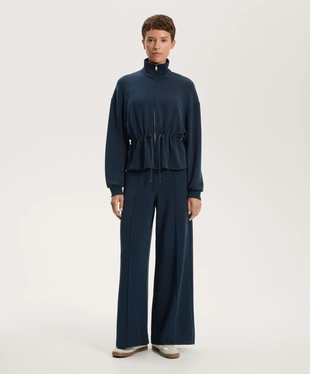 ADJUSTABLE WAIST JACKET WITH SOFT-TOUCH MODAL- Заказать в России