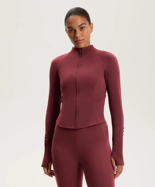 LIGHT WARM TECHNICAL JACKET WITH NERVE SEAMS- Заказать в России