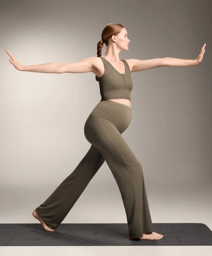 MATERNITY COMFORTLUX STRAIGHT-LEG TROUSERS- Заказать в России