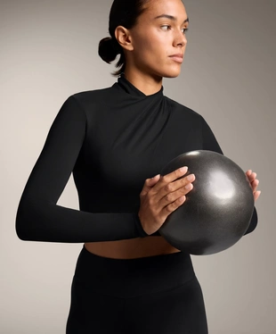 COMFORTLUX DRAPED NECKLINE T-SHIRT- Заказать в России
