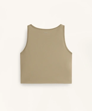 SLEEVELESS WAFFLE TANK TOP- Заказать в России
