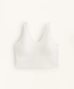 STRUCTURED RIB TANK TOP- Заказать в России