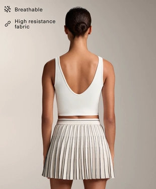 STRUCTURED RIB TANK TOP- Заказать в России