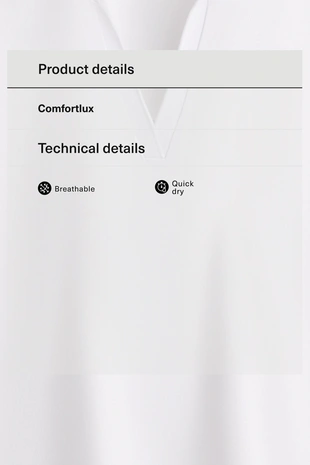 COMFORTLUX SHORT-SLEEVED POLO SHIRT- Заказать в России