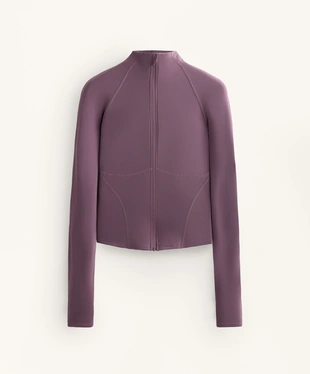 LIGHT WARM TECHNICAL JACKET WITH SEAMS- Заказать в России