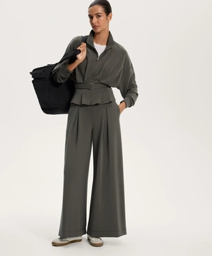SOFT-TOUCH MODAL BELTED JACKET- Заказать в России