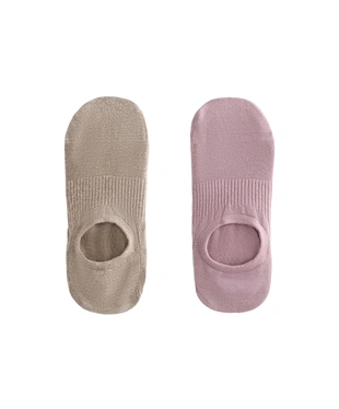 2 PAIRS OF COTTON BLEND YOGA AND PILATES SOCKS- Заказать в России