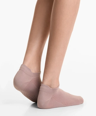 2 PAIRS OF POLYAMIDE BLEND YOGA AND PILATES SNEAKER SOCKS- Заказать в России