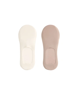 2 PAIRS OF INVISIBLE HIGH CUT RIB SOCKS WITH MICROFIBRE- Заказать в России