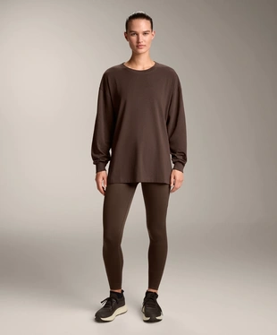 LONG SLEEVE COTTON BLEND T-SHIRT.- Заказать в России