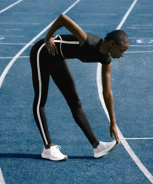 PERFECT ADAPT LONG JUMPSUIT WITH SIDE STRIPE- Заказать в России