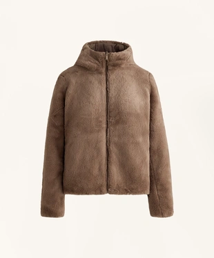 FELLEX® AEROGEL PADDED FAUX FUR JACKET- Заказать в России