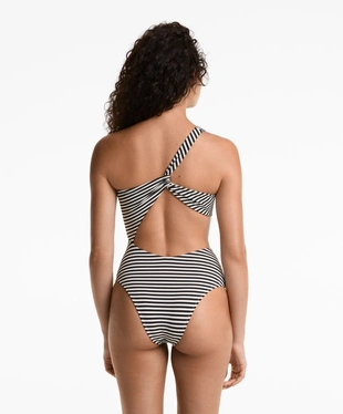 STRIPED ASYMMETRIC TRIKINI- Заказать в России