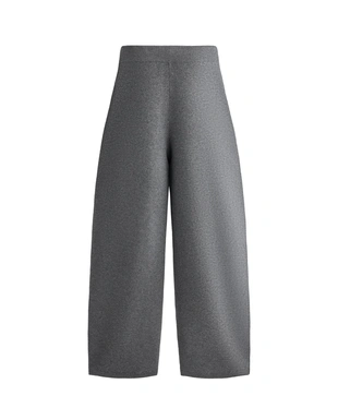 COCOON KNIT TROUSERS- Заказать в России