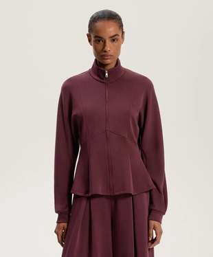 SOFT-TOUCH MODAL JACKET WITH FITTED WAIST- Заказать в России