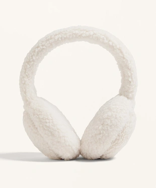 FAUX-SHEARLING-STYLE EAR MUFFS- Заказать в России