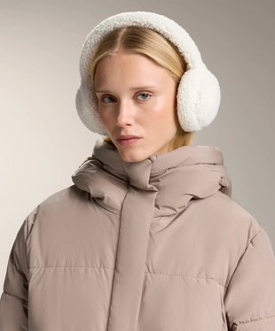 FAUX-SHEARLING-STYLE EAR MUFFS- Заказать в России