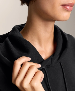 BOXY HOODIE WITH BRUSHED MODAL- Заказать в России