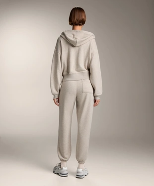 WIDE SLEEVE HOODED JACKET WITH COTTON- Заказать в России