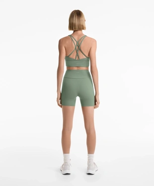 HIGH-WAISTED COMFORTLUX 10 CM HOT PANTS- Заказать в России