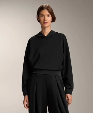 SOFT TOUCH MODAL HOODED SWEATSHIRT- Заказать в России