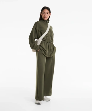 LONG POCKETS JACKET WITH SOFT TOUCH MODAL- Заказать в России