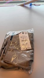 Zara АТЛАСНЫЕ БРЮКИ С ВЫСОКОЙ ПОСАДКОЙ Beige / Green | 8338/529/714