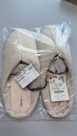 Zara Туфли-мюли с кожаной стелькой Beige | 1023/500/102