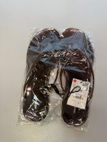 Zara Плоские сандалии из джелли Brown | 1306/500/100